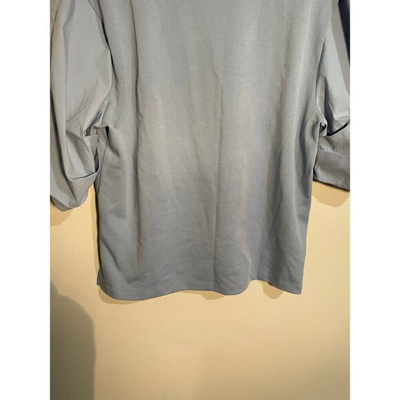 Athleta Harlow Hybrid Tee in Heron Blue - Picture 8 of 11